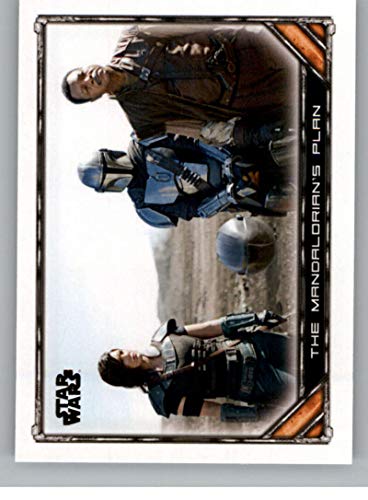 2020 Topps Star Wars The Mandalorian Season 1#85 The Mandalorian's Plan Official Disney Channel Series Trading Card
