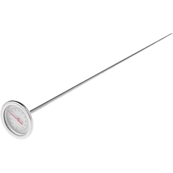 luosh 50cm Compost Soil Thermometer Premium Stainless Steel Measuring Probe Detector Garden Backyard 0 -120