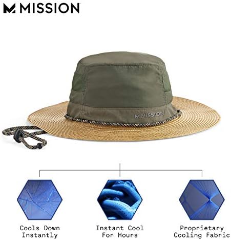 MISSION Mixed Media Cooling Hat 