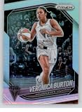 2025 Panini Prizm WNBA Silver PRIZMS #70 Veronica Burton Golden State Valkyries Official Basketball Card in Raw (Nm or Better) Condition