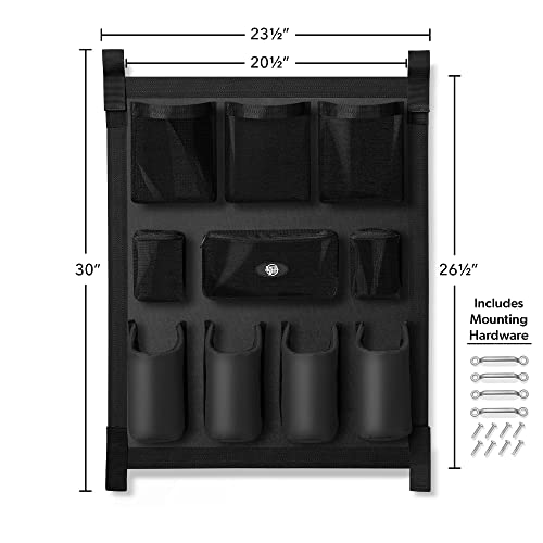 Smithbuilt Trailer Grooming Bag - Black, Short Hanging Door Caddy For Horses #TOP6