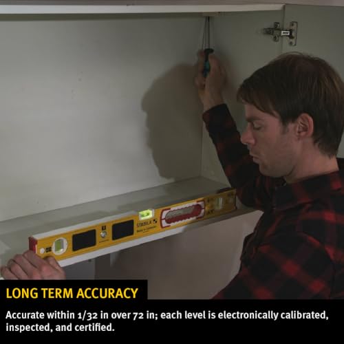 Image of STABILA Type 196-2 LED Lighted Level, 24 inch, Cat. Number 39324