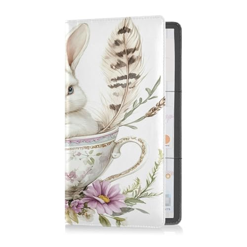 Organizador De Cartera De Cuero miniatura 7