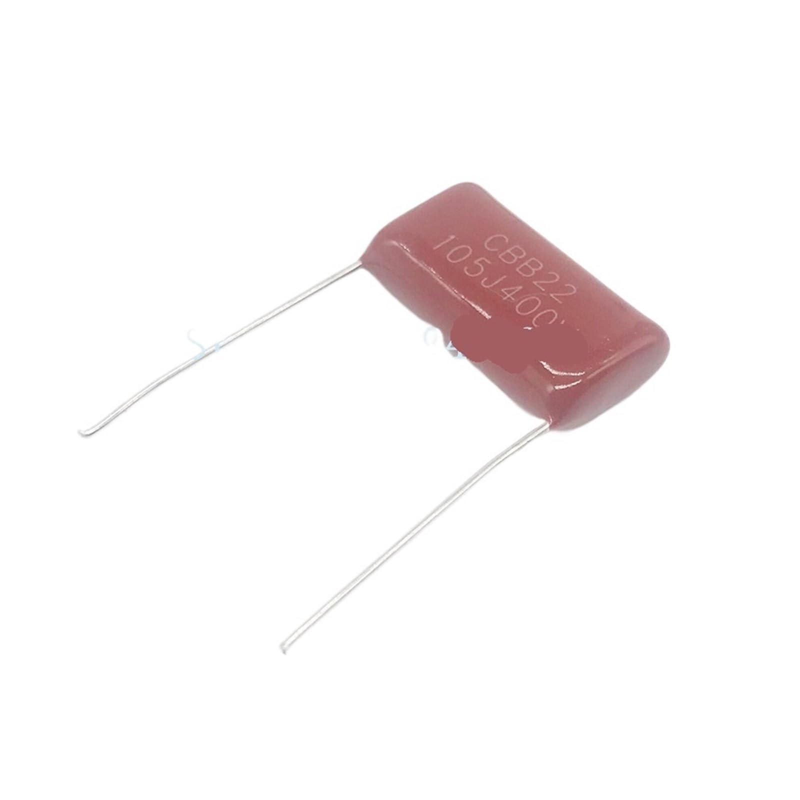 Condensateur CBB 1 uF 400 V pas 20 mm lot de 10 pièces pour circuits