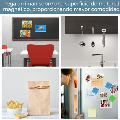 Miniatura 4 de Imanes Fuertes De Neodimio De Disco - 5x3mm, 120 Piezas - Imán Redondos De Tierra Rara Potentes Y Pequeños, Ideales Para Refrigerador, Foto, Manualidades, Pizarras Magnéticas, Cocinas Y Oficinas