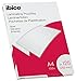 Ibico Láminas para Plastificar Tamaño A4, Acabado Brillante, 250 Micras, Pack de 100, Transparentes, 627318