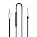 Produktbild HanSnby Audio-Ersatzkabel, kompatibel mit Sony MDR1000X, MDRXB650BT, MDR-XB950BT, WH1000XM3, WH1000XM2 Kopfhörer und kompatibel mit Samsung Android mit Mikrofon Fernbedienung und Lautstärkeregler