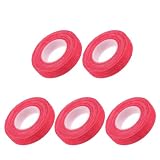 ABOOFAN 5 Stück Rote Finger Tapes für Guzheng und Pipa aus Atmungsaktivem Baumwollkleber zum Schutz der Fingerkuppen und Fixieren der Finger Picks bei Auftritten
