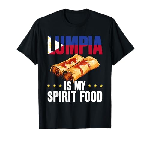 Filippino Food Lover Design Lumpia Filippine Maglietta