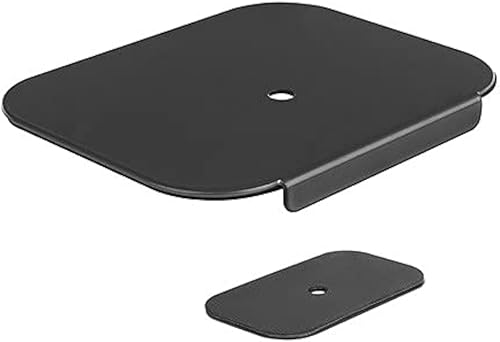 Mount Plus MP-XMA-06 Placa de refuerzo de montaje de monitor de acero para mesa delgada de vidrio Otra mesa frágil Placa de soporte de acero se