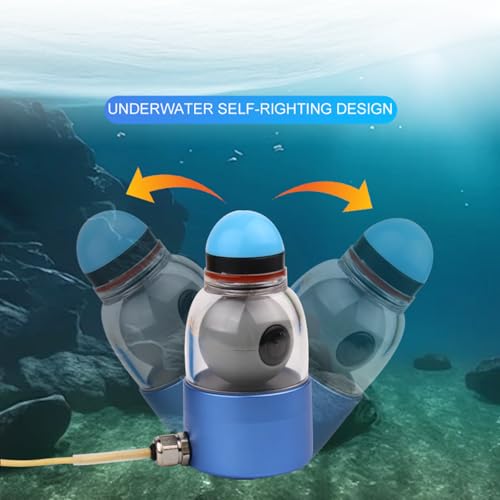 Image of WiFi 360 Fish Finder Underwater Fishing Camera with WiFi Adapter, Infrared Night Vision Light Self-Righting and Temperature Detection