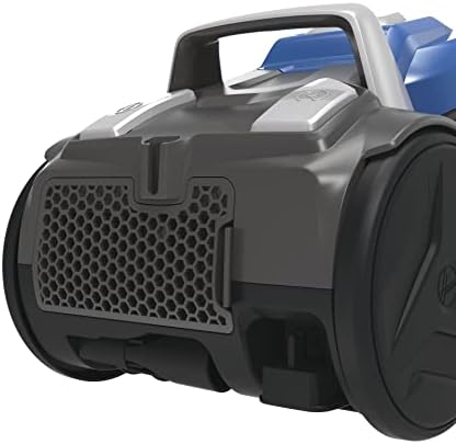 Hoover BR20UDD001 Breeze PETS Cylinder Vacuum with 2-in-1 Dusting Brush Tool & Crevice Tool Stored Onboard, Cyclonic Technology, 4.1kg, Includes Mini Turbo Brush, 2 Litres, Blue