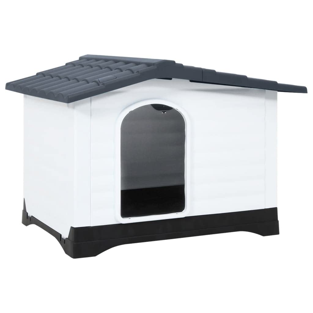 Casa para perros medianos exterior cobertizo polipropileno