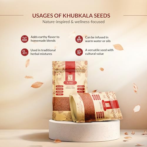 Image of DR ARYA Khubkala Seeds 100gm Khoobkala laal Sisymbrium Irio Hedge Mustard Seeds खुबकला लाल Cleaned & Sun-Dried Whole Seeds for Traditional Uses & Home Remedies