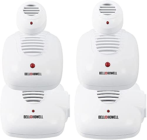 Bell + Howell Ultrasonic Pest Repeller Home Kit (Pack of 6), Ultrasonic Pest Repeller, Pest Repellent for Home, Bedroom, Office, Kitchen, Warehouse, Hotel, Safe for Human and Pet