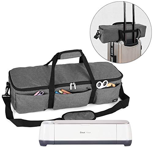 Luxja Foldable Bag Compatible with Cricut Explore Air and Maker, Carrying Bag Compatible