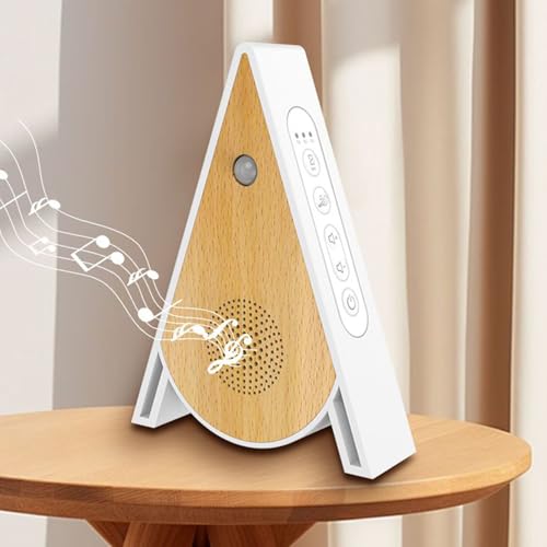 Miniatura 9 de Orador De Canto Triangular - Máquina De Sonido De Pájaro Activada En Movimiento, Dispositivo De Relajación Decorativo Canciones Relajantes Para Bebé Adulto Dormir Delantal Spa Oficina En Casa Do