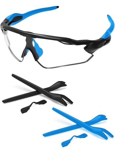 Image of Replacement Nose Pads & Ear Socks Rubber Kits for Oakley Radar EV Path OO9208 / Radar EV Pitch OO9211 Sunglass