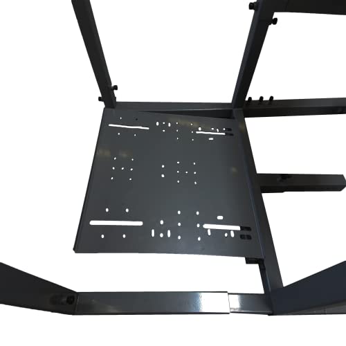 GTRシミュレーター GTAモデル 黒 フレーム 黒+赤 リアルレーシングシート／ 黒+赤 モニターマウント／ドライビングシミュレーターコックピットゲーミングチェア／シフトレバーマウント付き