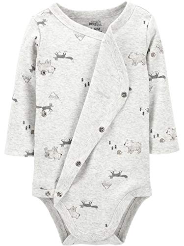 Image of Simple Joys by Carter's Unisex Baby 4-pack Side Snap Bodysuit