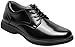 Nunn Bush Mens Kore Pro Plain Toe with Slip Resistant Comfort Technology Oxford, Black, 11 US