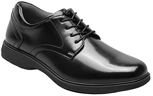 Nunn Bush Men's Pro Plain Toe Oxford with Kore Slip Resistant Comfort Technology2