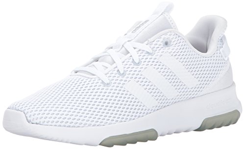 adidas NEO Women s Cf Racer Tr W Road Running Shoes White White Matte Silver 7 Medium US