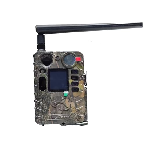 Bolyguard 4G GPS 37MP 4K Caméra de Chasse de Vision Nocturne Activé Cloud Drive 2 Chasse et Affichage GPRS MMS Détection de Disque de Nuage de 100ft / 30m...