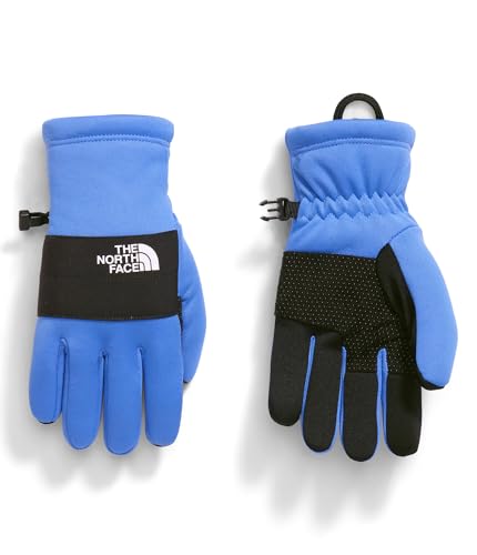 Image of The North Face Little Kids' Sierra Fleece Etip Glove - Touchscreen Compatible, Silicone Gripper Dots, Pairing Clip