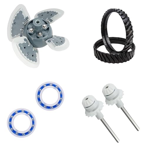 Gramigg Conjunto De Motor Limpiador Compatible con Eje Transmisión Construcción Alto Rendimiento Adecuado para Modelos MX6 MX8 Componente Limpiador Piscinas