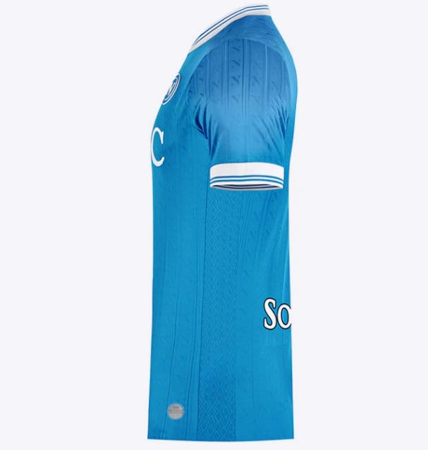 SSC Napoli Unisex Maglia Gara Home Ea7 T-Shirt (3er Pack)