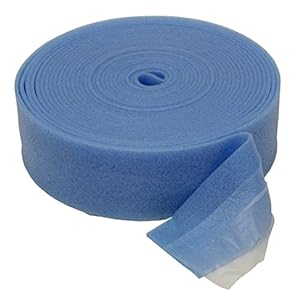 Randisolatiestrips, randisolatie, vloerverwarming, dekvloer met lipje, 8 x 150 mm rol, 25 m