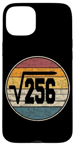 256 �̕����� 16 �΂̒a���� ���B���e�[�W 16 �� �X�}�z�P�[�X iPhone 15 Plus �p