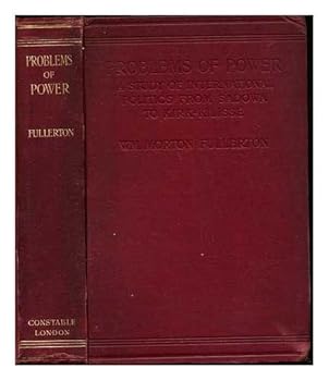 Hardcover Problems of Power: a Study of International Relations...London, 1913 [French] Book