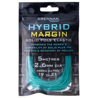 Drennan Hybrid Margin Elastic 5m (Light Blue - 2.6mm)