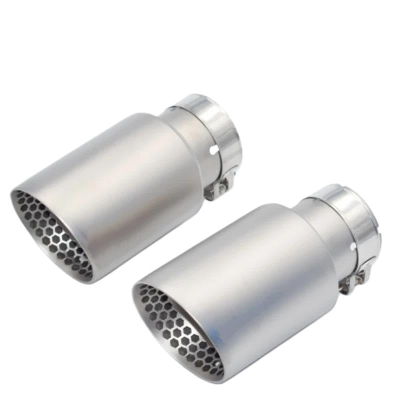 Pointe silencieux embouts d'échappement VW Golf 7 GTI MK7 tube acier inox 60mm 63mm