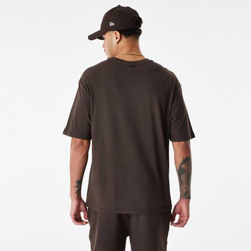 New Era League Essntls LC OS Tee Losdod Brsofw Los Angeles Dodgers T-Shirt Uomo