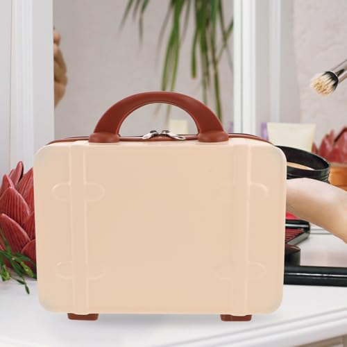 Valise maquillage rétro pour voyage chic et pratique