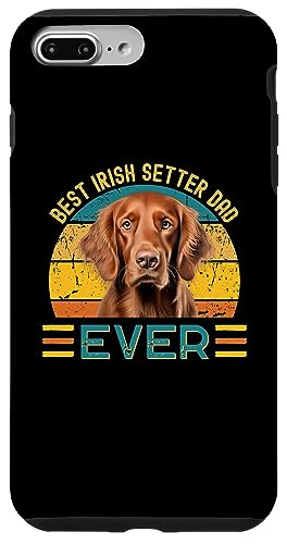 Best Irish Setter Dad Ever Dog Lover T�V���c �X�}�z�P�[�X iPhone 7 Plus/8 Plus �p