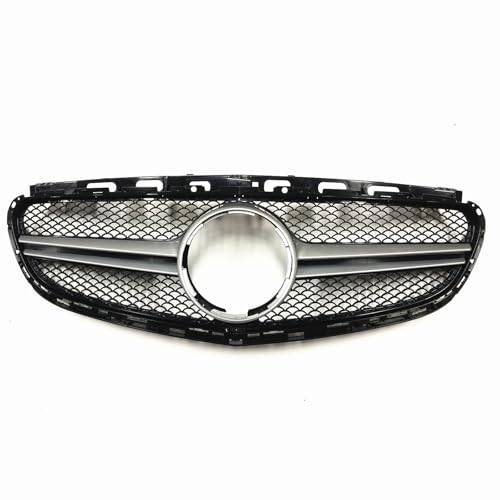 Grille avant Mercedes Classe E W212 2014-2016 look AMG berline argent calandre supérieure