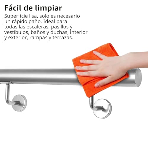 Pasamanos antideslizante para seguridad en casa de 80 cm 4