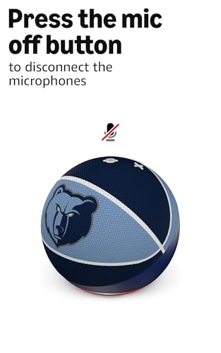 Image of Amazon Echo Dot (newest model) | Officially Licensed NBA Limited-Edition | Memphis Grizzlies