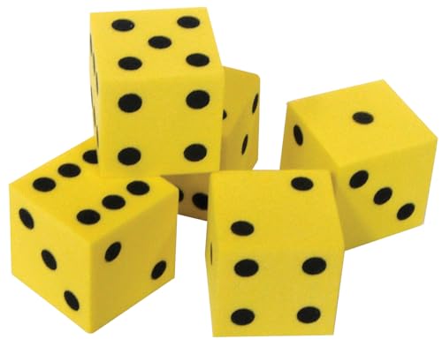 Teacher Created Resources Foam Traditional Dice (20603)