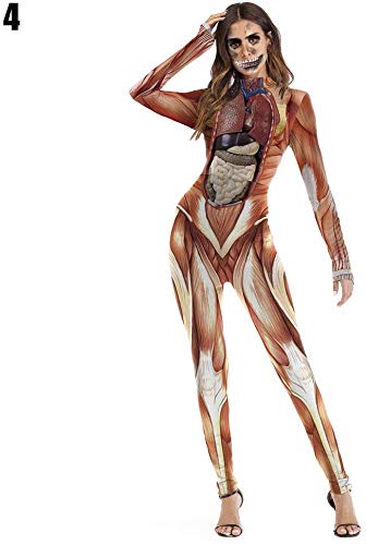 Costume Scheletro Dia De Los Muertos Per Donna - Vegaoo - Foto 2