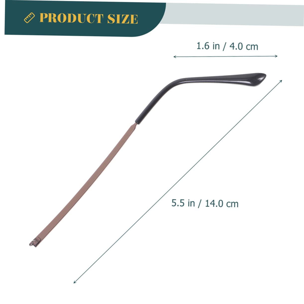 DOITOOL 8paare Universelle Brillenbügel Ersatzteile Für Sonnenbrillen Und Brillen Robuste Metallarme Komfortable Passform Installieren