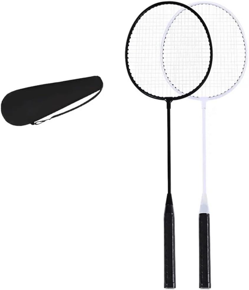 Player Badminton Racket Set | Backyard Games Alloy Rackets with Carrying Bag