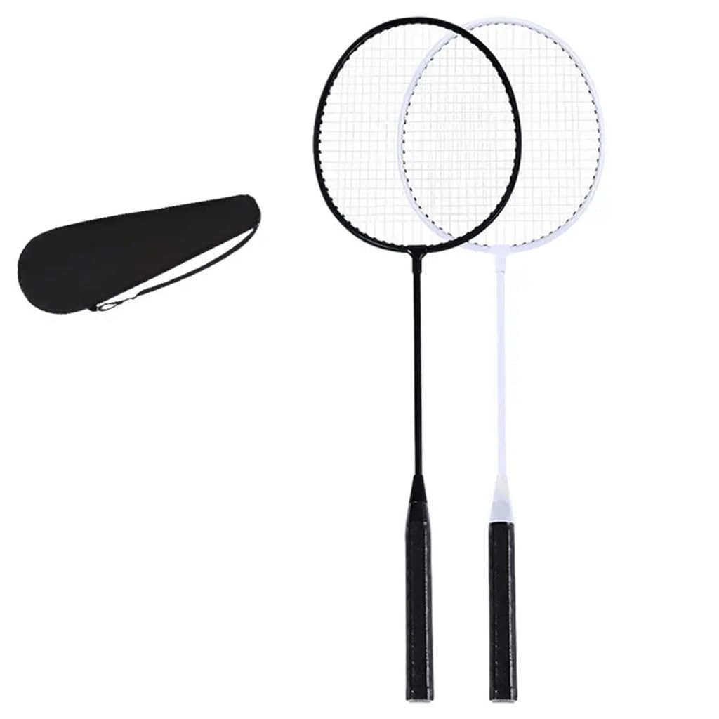 Player Badminton Racket Set | Backyard Games Alloy Rackets Badminton Rackets With Carrying Bag