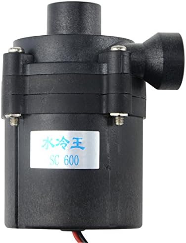 BXQINLENX SC600 DC 12V PC CPU Water Cooling System Tool Water Pump 132.09 GPH 10W Brushless Drive Water Pump for Destop Computer Laptop Computer