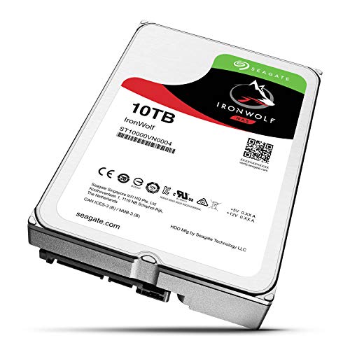 Preisvergleich Produktbild Seagate IronWolf NAS HDD ST10000VN0004-10TB 7200rpm 256MB 3.5zoll SATA600