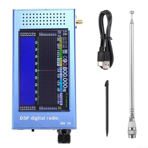 [Ricezione a banda completa] copre un'ampia gamma di frequenze da 100 kHz a 149 MHz, supportando la ricezione di bande radio amatoriali, trasmissioni a onde corte e comunicazioni aeronautiche con passo di sintonizzazione a 1 Hz.